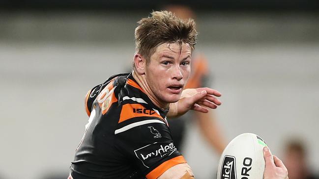 Harry Grant has been a revelation for the Wests Tigers this season. Picture: Getty Images