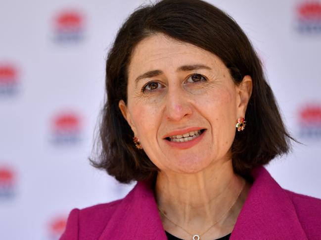 SYDNEY, AUSTRALIA - NewsWire Photos JULY, 2, 2021: NSW Premier Gladys Berejiklian speaks to media in Sydney. Picture: NCA NewsWire/Joel Carrett