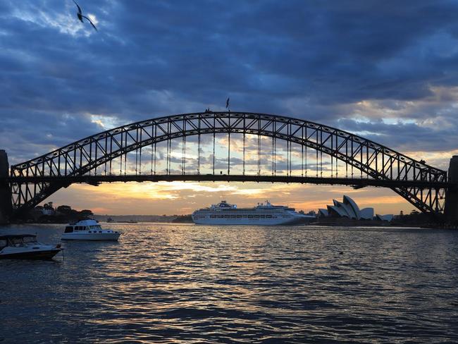 Blues Point enjoys one of the most iconic views of Sydney. Picture: Richard Orr