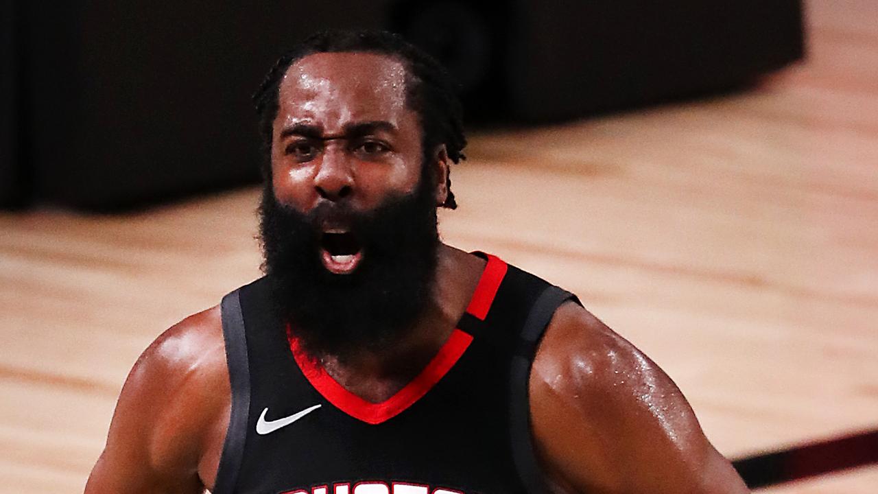 James Harden of the Oklahoma City Thunder poses for a portrait during  News Photo - Getty Images