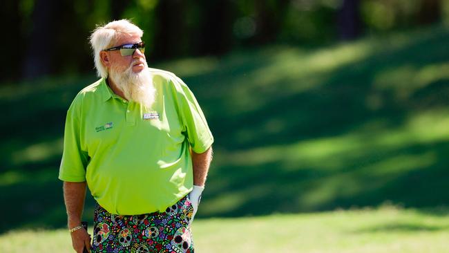 John Daly on the course during the Regions Tradition at Greystone Golf and Country Club on May 11, 2024. (Photo by Alex Slitz / GETTY IMAGES NORTH AMERICA / Getty Images via AFP)