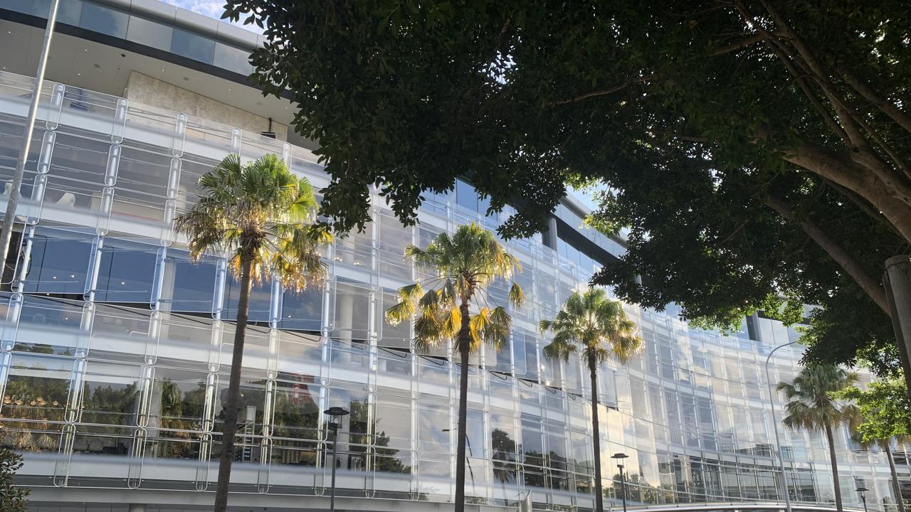 The Star Casino and Hotel in Sydney that confirmed a positive COVID-19 case on Monday. Picture: NCA NewsWire / Bianca De Marchi