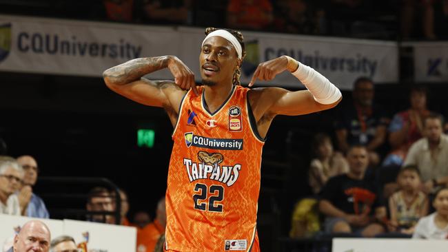 Tajhere McCall of the Taipans. Picture: Brendan Radke