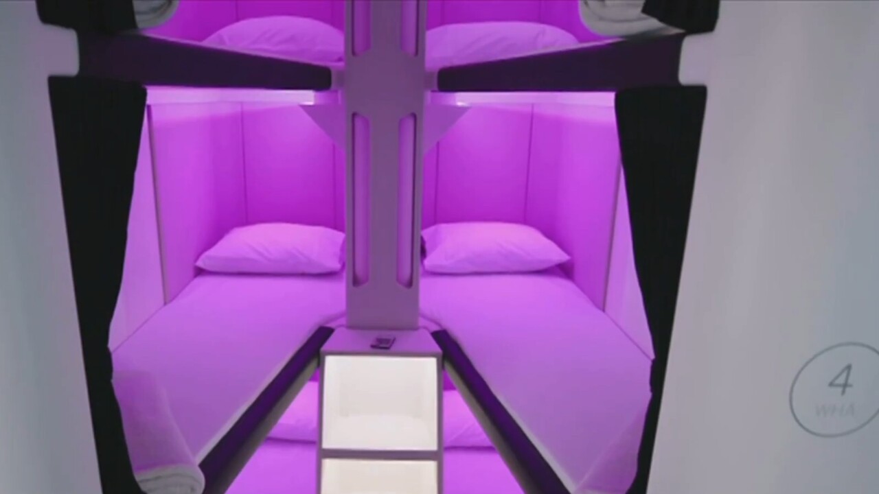 Air New Zealand rolls out innovative luxury sleep pods