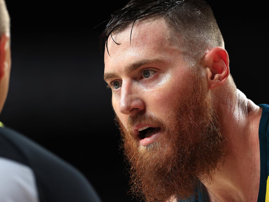 Aron Baynes has been linked to the Brisbane Bullets. Picture: Adam Head