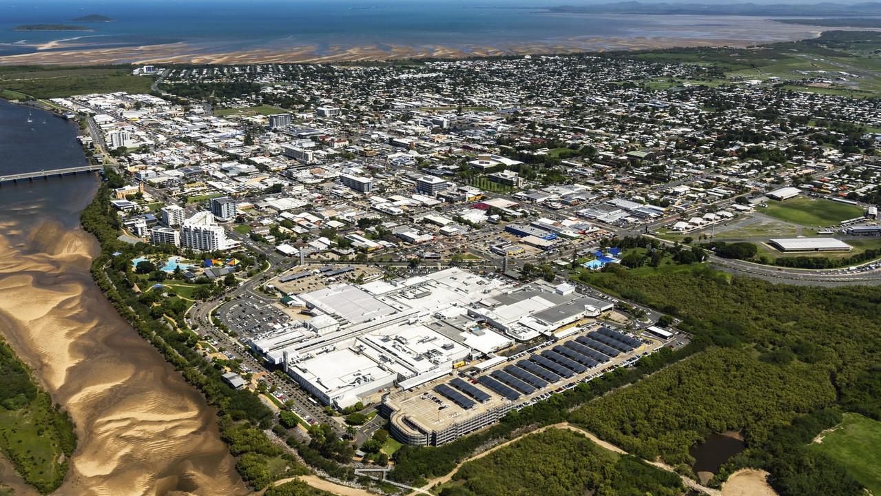 An aerial view of Caneland Central in Mackay. Picture: Contributed