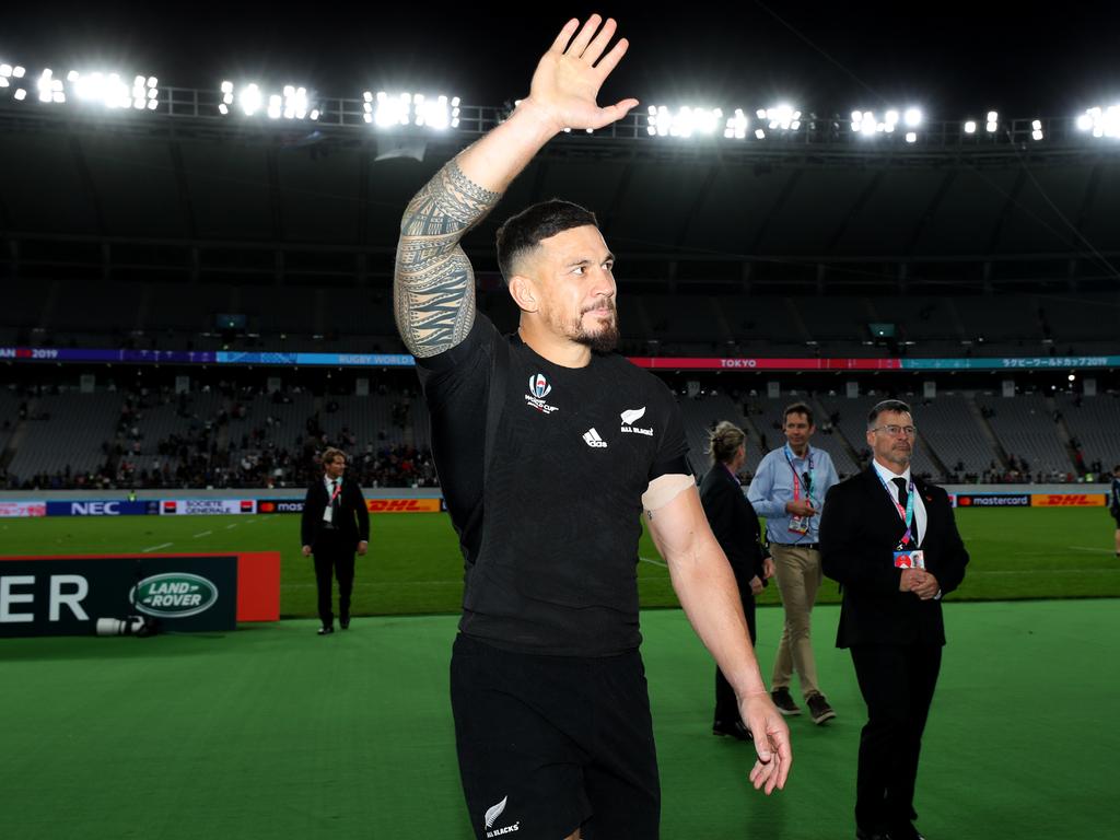 Sonny Bill Williams represented to All Blacks at the recent Rugby World Cup in Japan.