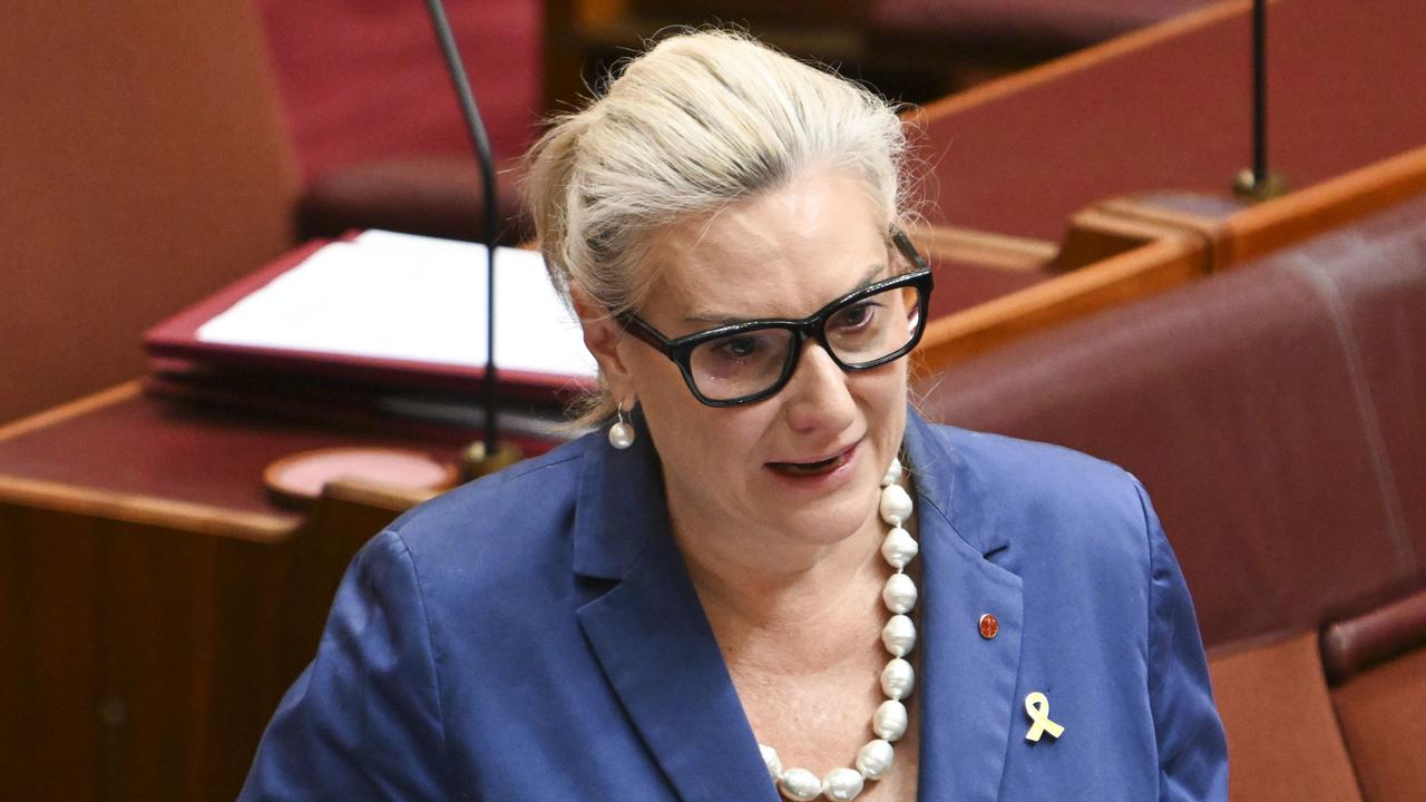 Liberal senator Hollie Hughes has blasted the Coalition for having ‘nothing to sell’. Picture: NewsWire / Martin Ollman