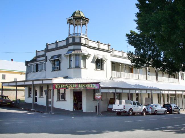 The Grand Hotel, Mount Morgan. Photo: Tamara MacKenzie / The Morning Bulletin