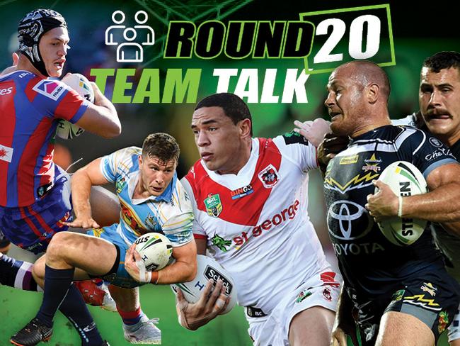 Some big ins and outs ahead of Round 20 of the NRL.