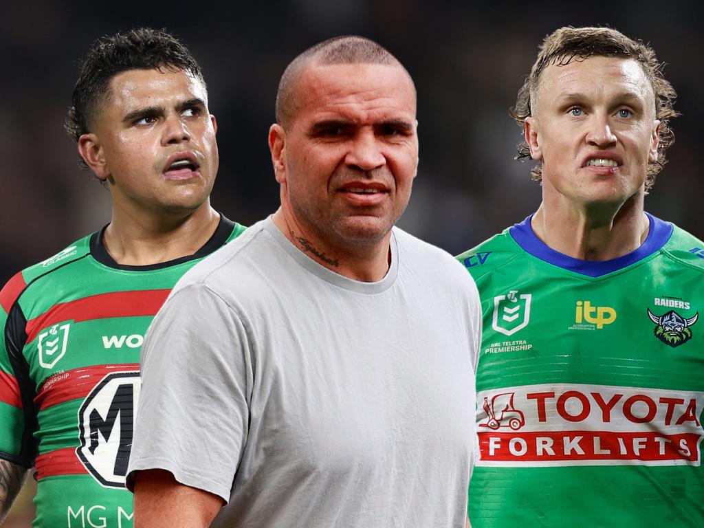 Anthony Mundine has spoken out about the arrest of Latrell Mitchell and Jack Wighton.