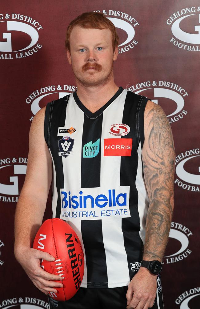 GDFL season launch Football and Netball Football captain . Zac Schwennesen , Nth Geelong Picture: Mark Wilson