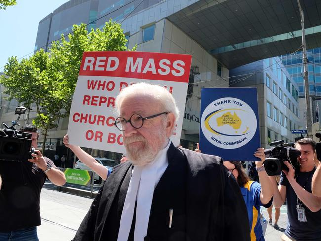 Robert Richter QC outside court in February 2019. Picture: AFP