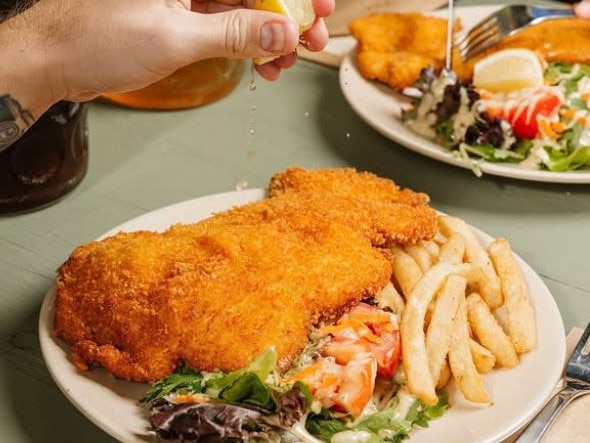 Brisbane German Club, Woolloongabba. Stellar Five SEQ Schnitzels to Try. Photo: Instagram @thebrisbanegermanclub