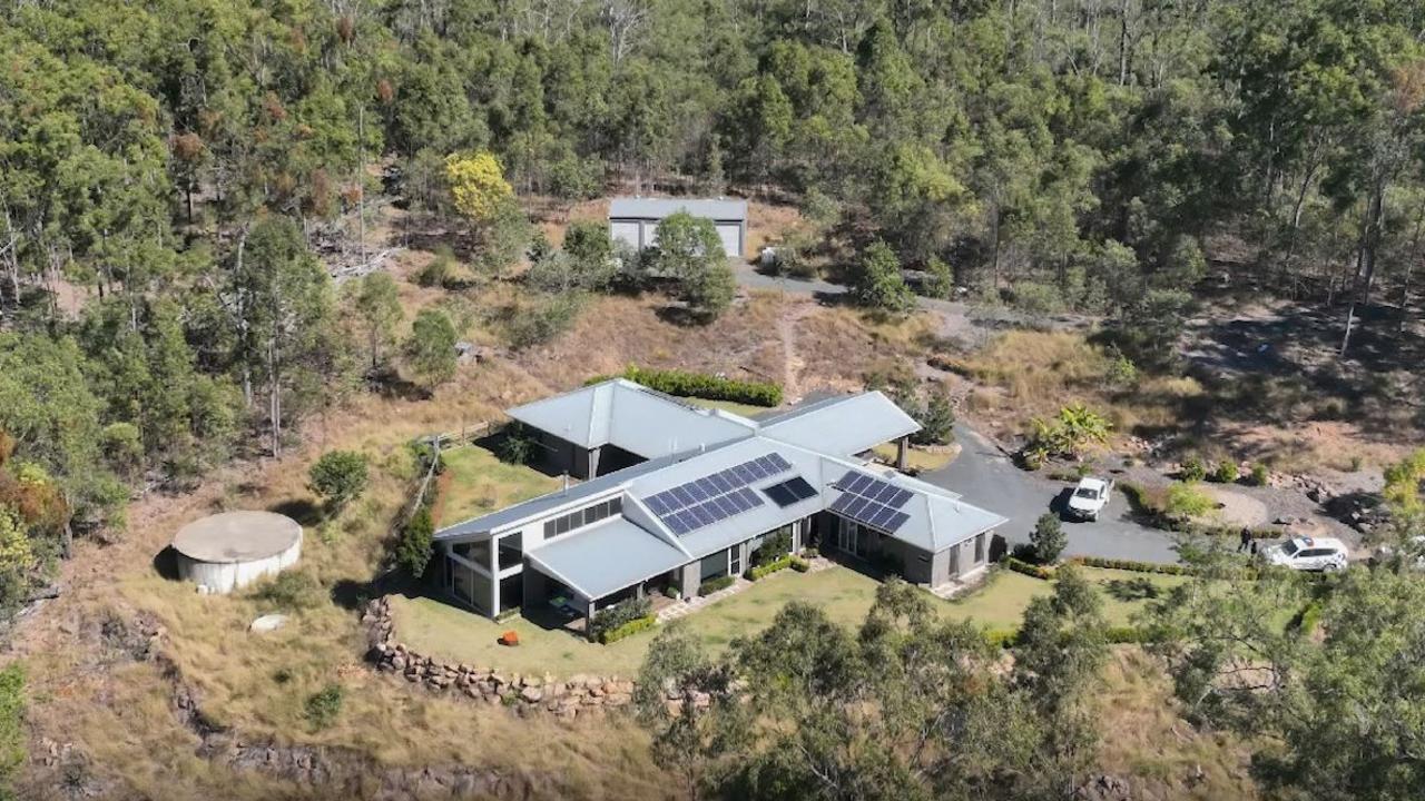 Police were called to the Lockyer Valley home after reports of an accident involving a ride-on mower. Picture: Queensland Police Service