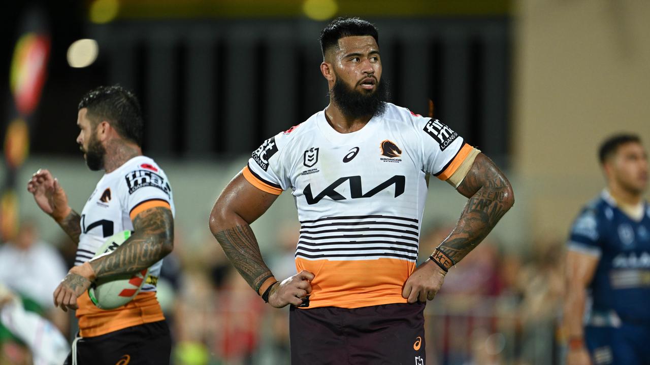 Payne Haas is a target for rugby union after playing the best football of his career at the Broncos.