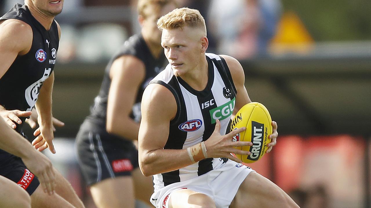 Will Adam Treloar be forced to remain a Pie? Photo: Daniel Pockett/Getty Images.