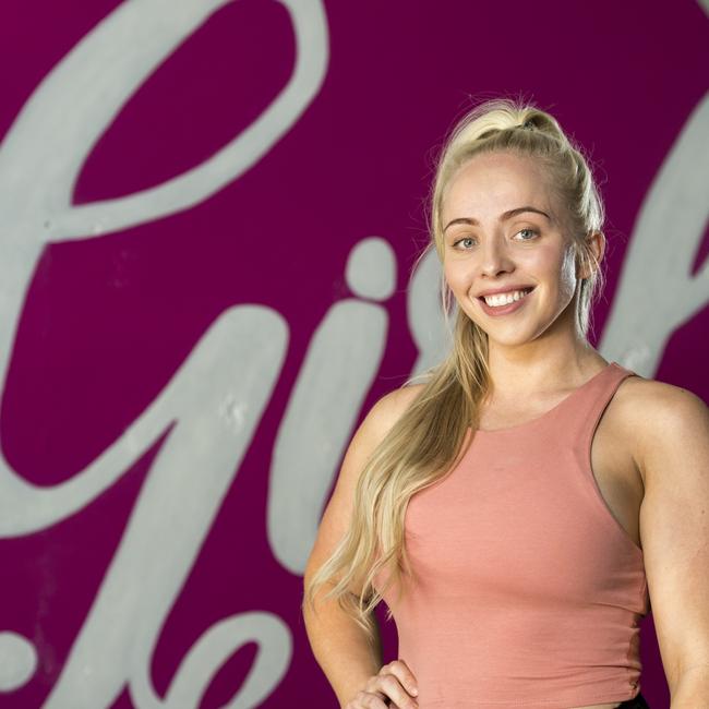 Girlguide fitness director Abbey Meehan has been voted into the top spot. Picture: Troy Snook