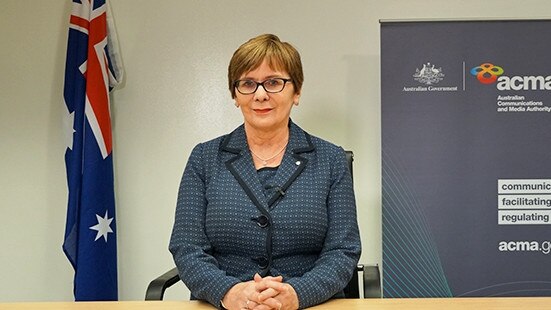 Australian Communications and Media Authority chair Nerida O'Loughlin.