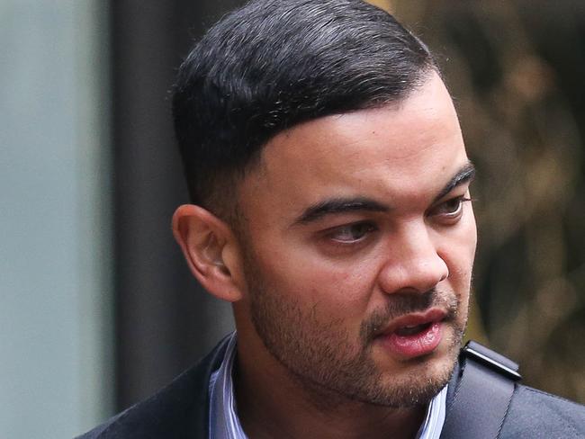 SYDNEY, AUSTRALIA - NewsWire Photos - May 24 2022: Australian musician Guy Sebastian, is seen leaving the Downing Centre District Court in Sydney. Picture NCA Newswire/ Gaye Gerard