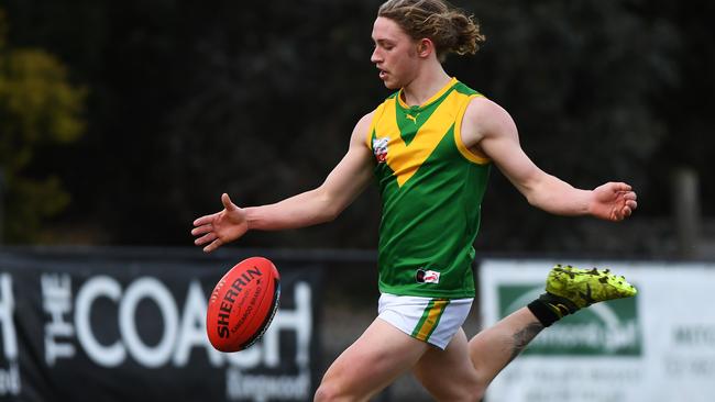 Kurt Lopo won the Division 1 comp best and fairest comfortably in 2019. Picture: AAP/James Ross