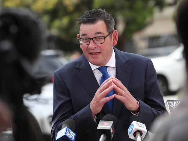 Premier Daniel Andrews will attend national cabinet on Wednesday. Picture: NCA NewsWire / David Crosling