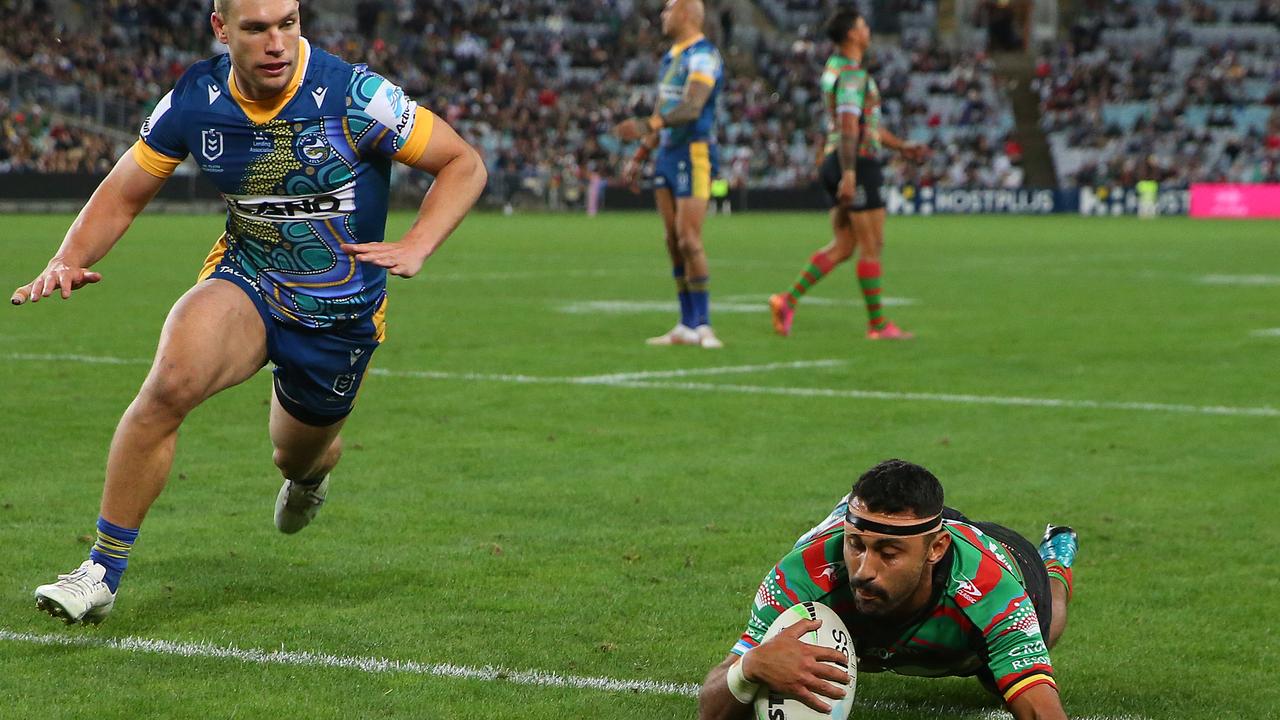 Alex Johnston scored twice against Parramatta earlier in the year. Picture; Jason McCawley/Getty Images