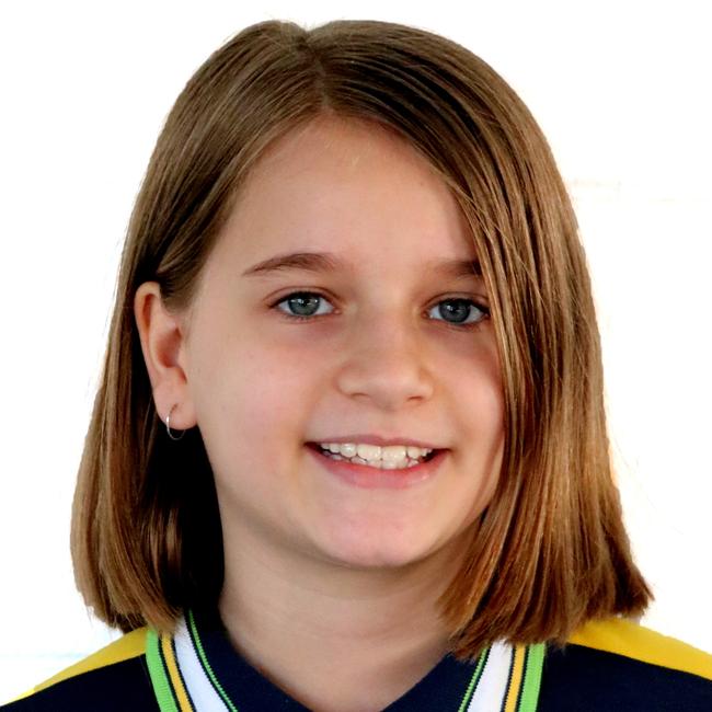 Scarlett Van Der Velde, primary school captain at Freshwater Christian College. Photo: supplied