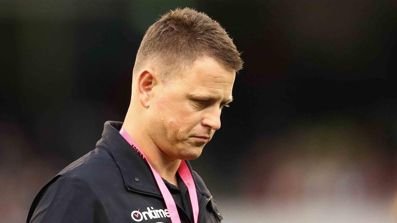 Brendon Bolton has opened up for the first time since Carlton sacked him as coach. Picture: Scott Barbour