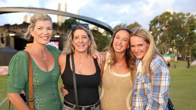 Ange Dowling, Natalie Hughes, Lara Boogaerdt and Melissa Brown at the Ministry of Sound Classical 2025 at HOTA for Gold Coast at Large. Picture, Portia Large.