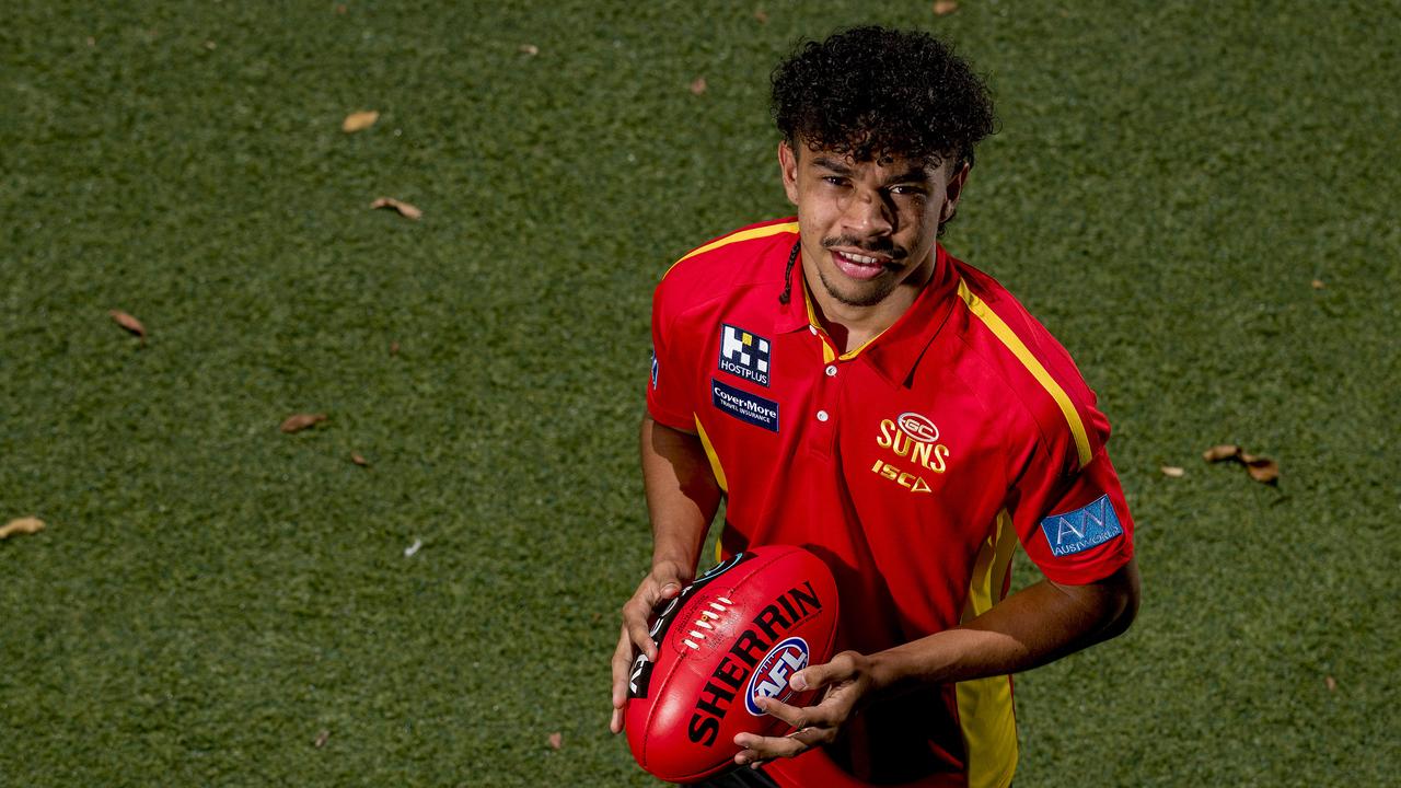 Malcolm Rosas Jnr is flying the flag for the Northern Territory after  becoming the first player drafted to the Suns as part of new academy  provisions | Gold Coast Bulletin