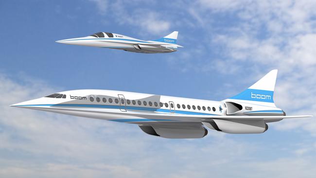 The passenger jet Boom Technology hopes to put in the sky.