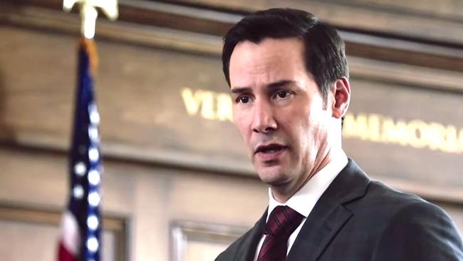 Keanu Reeves in a scene from <i>The Whole Truth</i>.