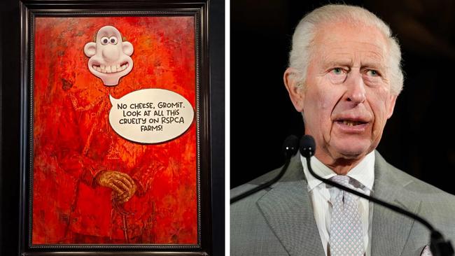 Animal rights group hits Charles portrait