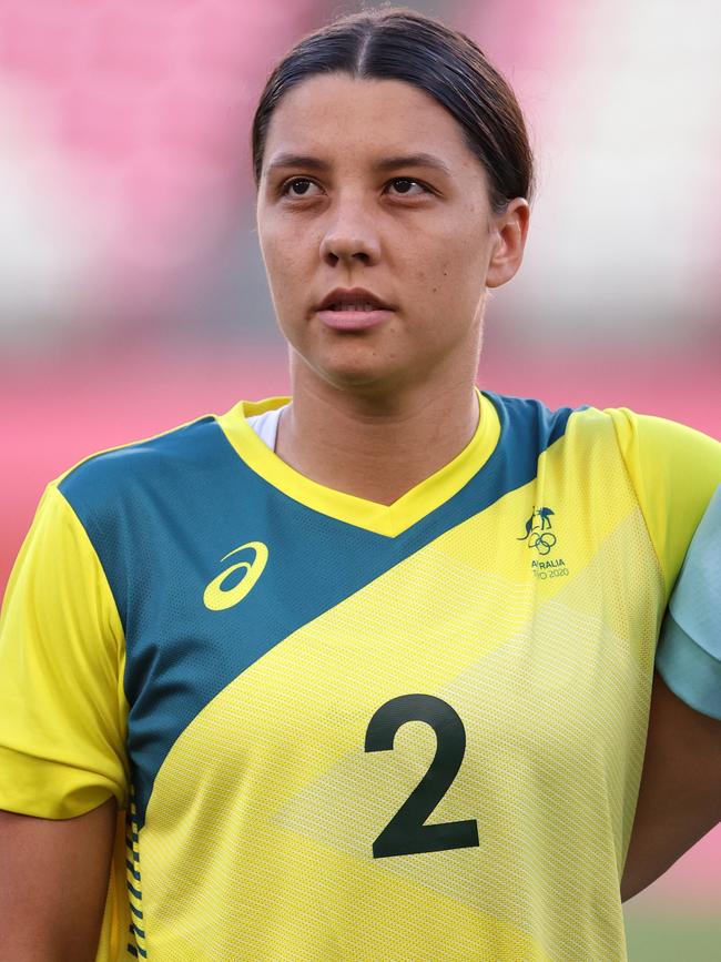 Matildas captain Sam Kerr. Picture: Getty Images