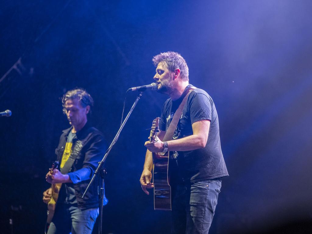 Shane Nicholson performs at Meatstock, Toowoomba Showgrounds. Saturday, April 9, 2022. Picture: Nev Madsen.