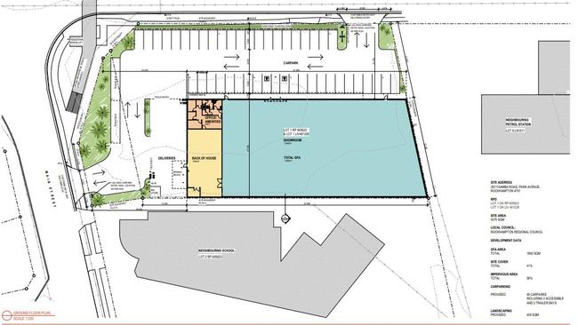 Ground floor plan for the proposed development. Renders: Red Dog Architects.