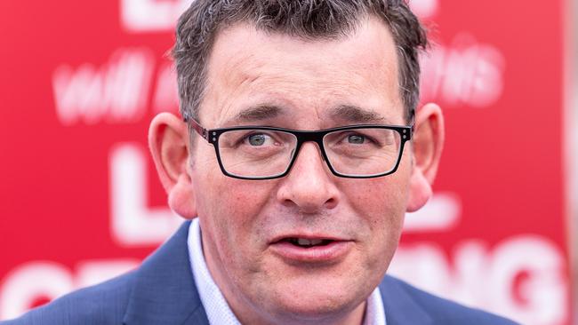 Victorian premier Daniel Andrews was slammed by Borrondara’s mayor for the lack of consultation. Picture: AAP Image/Daniel Pockett