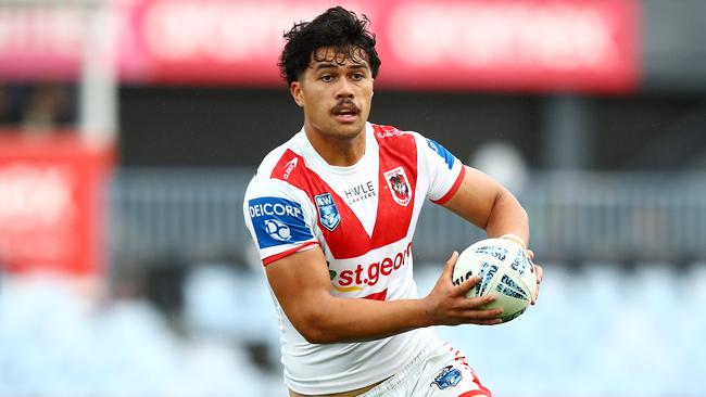 Lyhkan King-Togia is set to make his debut for the Dragons on Sunday. Credit: NRL Images.