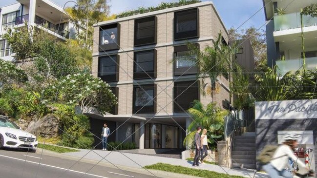 An artist's impression of a proposed 26-room boarding house on Pacific Pde at Dee Why that was rejected by the Northern Beaches Local Planning Panel because it deemed it to be an overdevelopment of the site. Picture: Supplied