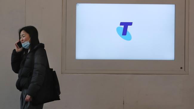 Telstra said it was working with authorities, and that Telstra itself was not hacked. Picture: NCA NewsWire / David Crosling