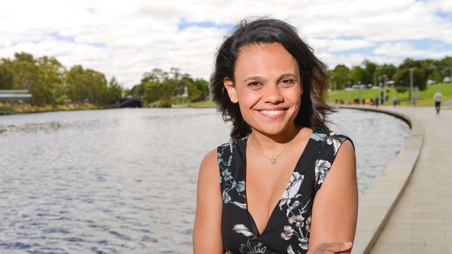 Actor Miranda Tapsell has a new book coming out next week. Picture: Brenton Edwards