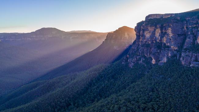 She had travelled to Katoomba, near the popular Blue Mountains about 90 minutes drive from Sydney.