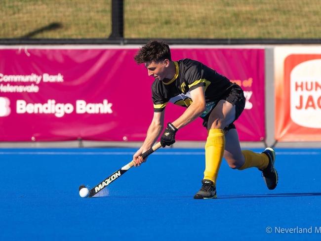 Gold Coast Hockey player Ashton Merrell. Image: Supplied.