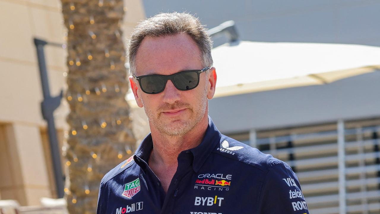 Christian Horner has been the story of the off-season. Photo by Giuseppe CACACE / AFP