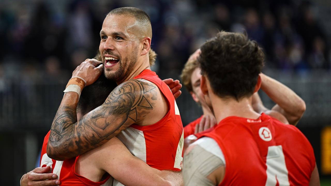 Lance Franklin’s contract drama isn’t a distraction internally, coach John Longmire says. Picture: Getty Images