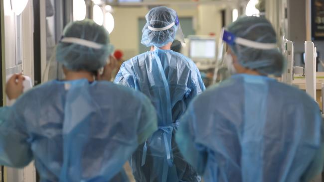 The state government is aiming to heal the state’s pandemic-plagued health system. Picture: David Caird