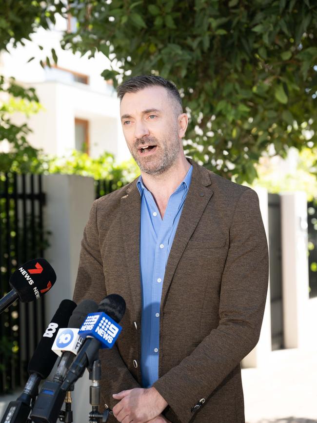 Greens housing spokesman Robert Simms. Picture: NCA NewsWire/Morgan Sette