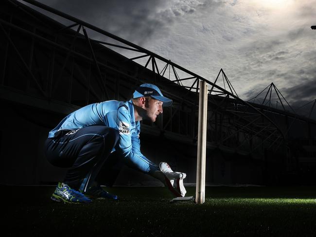 NSW Blues wicketkeeper Peter Nevill is the man considered by many as the potential long-term replacement for Brad Haddin in the Australian team. Pic. Phil Hillyard