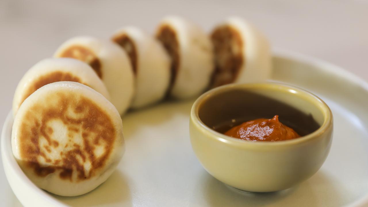 The cumin lamb buns at Donna Chang are part of their $55 yum cha banquet. Picture: Mark Cranitch.